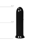 All Black - Zwarte anaal dildo 19.5 CM - PlayForFun